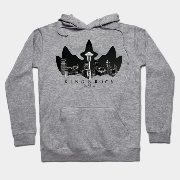 King's Rock Seattle Hoodie by kingsrock